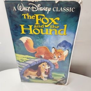 Disney Black Diamond Classics The Fox and the Hound VHS Tape